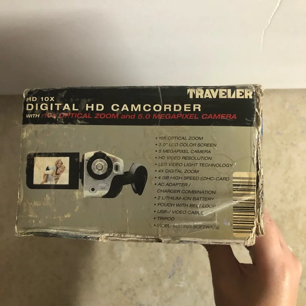 Traveler HD 10x Optical Zoom 5 Megapixel Camera